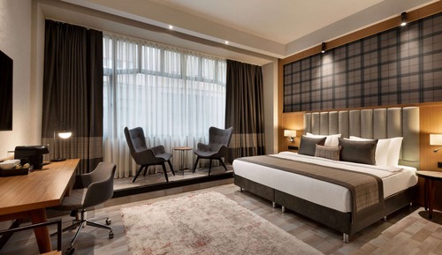 Habitación Deluxe, 1 cama de matrimonio grande, no fumadores, en esquina