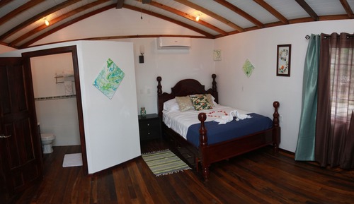 Cabaña junior, varias camas, balcón