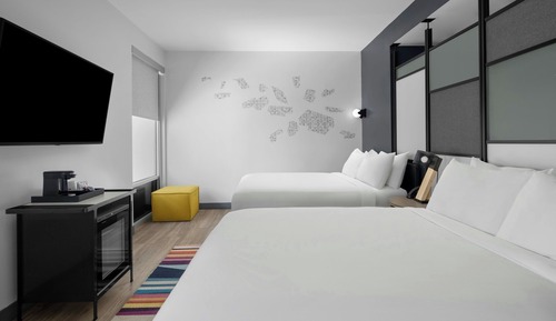 Habitación, 2 camas de matrimonio, no fumadores