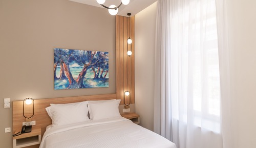 Habitación económica doble, vistas a la ciudad