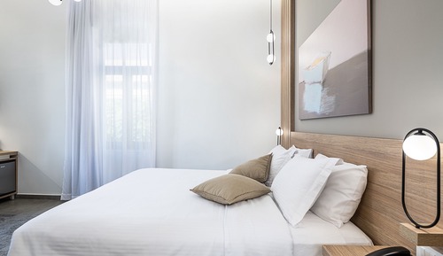 Habitación doble superior, vistas al jardín