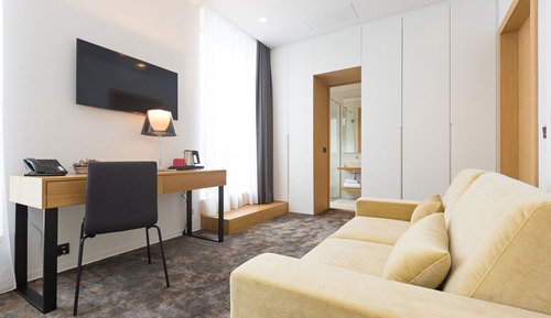 Habitación ejecutiva doble, balcón, vistas a la ciudad