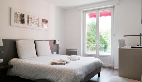 Habitación estándar doble, baño privado