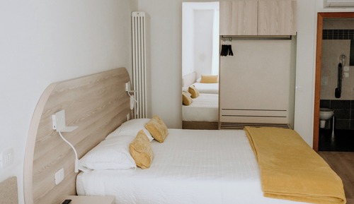 Habitación cuádruple Confort, vistas a la ciudad
