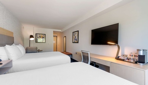Habitación estándar, 2 camas de matrimonio, accesible para personas con discapacidad, frigorífico