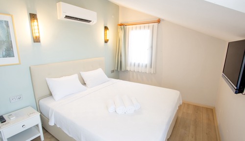 Habitación estándar doble, terraza, vistas al mar