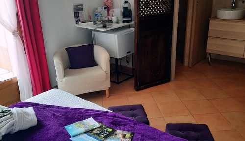 Habitación romántica doble, vistas al jardín