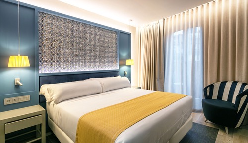 Habitación doble, balcón