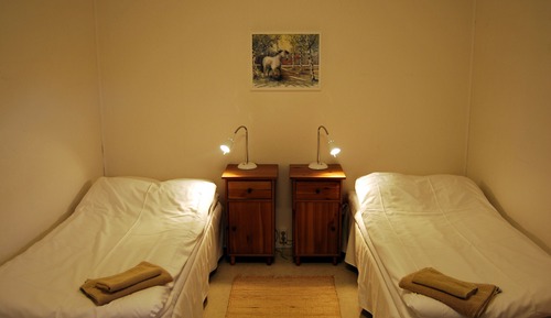 Habitación con 1 cama doble o 2 individuales