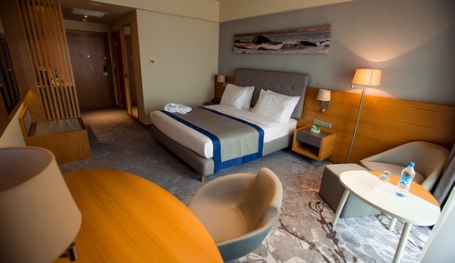Habitación estándar, 1 cama de matrimonio grande, fumadores, vistas al mar