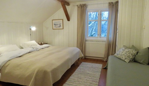 Habitación triple, vistas a la montaña
