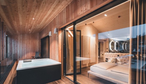 Suite de lujo, balcón