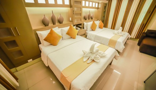 Suite familiar, 2 camas de matrimonio