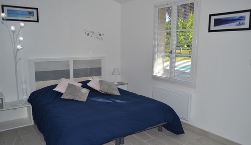Estudio, baño privado, vistas a la piscina (Belle Ile)