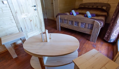 Habitación de luna de miel doble, 1 cama de matrimonio grande, vistas a la montaña