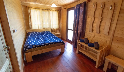 Habitación Deluxe doble, 1 cama de matrimonio grande, vistas a la montaña