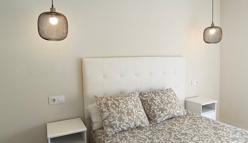 Habitación doble, baño privado