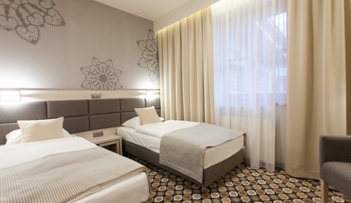 Habitación con 1 cama doble o 2 individuales