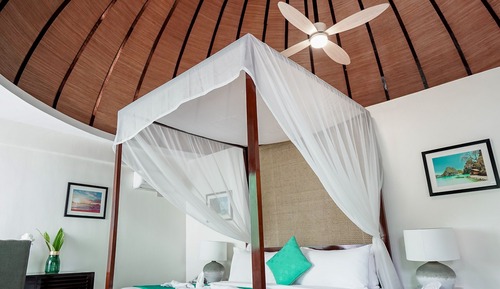 Habitación de lujo, 1 cama de matrimonio grande, acceso a la piscina, frente a la playa (Dome)