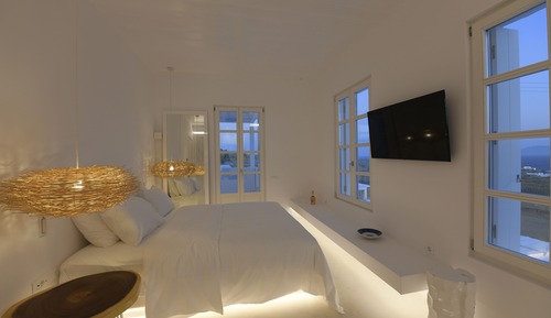 Habitación Deluxe doble, piscina privada, vistas al mar