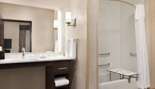 Suite, 1 cama de matrimonio grande, accesible para personas con discapacidad, bañera