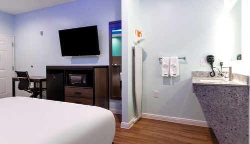 Habitación, 2 camas de matrimonio, accesible para personas con discapacidad, no fumadores