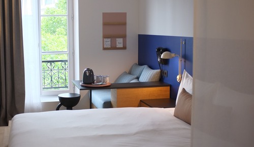 Habitación con 1 cama doble o 2 individuales (Vue Bastille, no elevator)