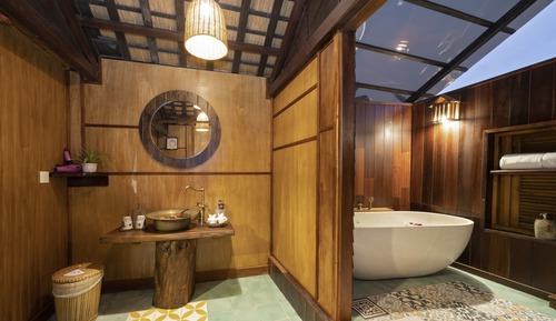Cabaña básica (on Boat)