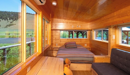 Cabaña Deluxe, vistas al río