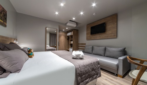 Habitación triple de lujo, varias camas