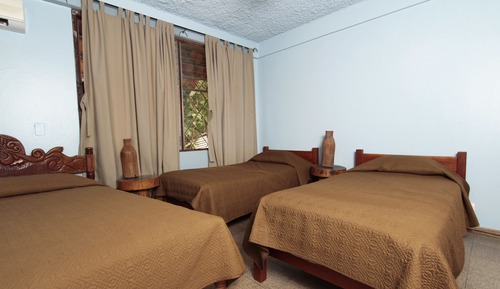 Habitación cuádruple estándar, vistas al jardín