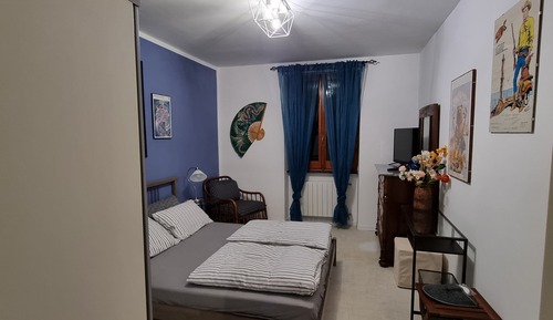 Habitación doble, 1 habitación, baño privado, en la zona del jardín