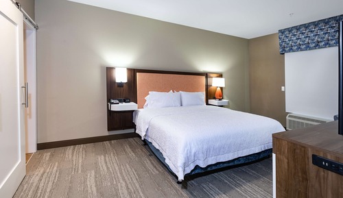 Suite, 1 cama de matrimonio grande, no fumadores, frigorífico y microondas (Wet bar)