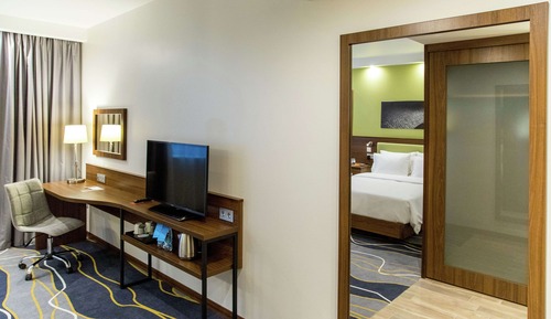 Habitación, 1 cama de matrimonio, accesible para personas con discapacidad