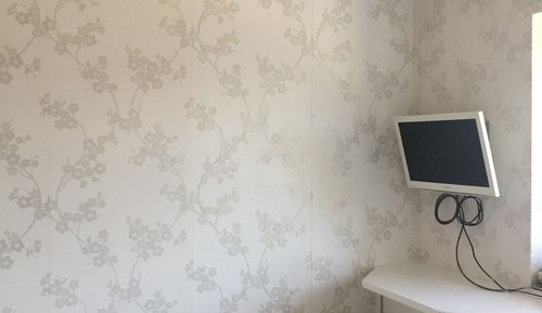Habitación individual, baño compartido