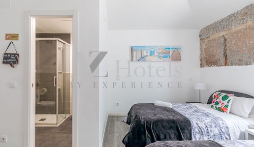 Habitación doble superior, 2 camas individuales, baño privado