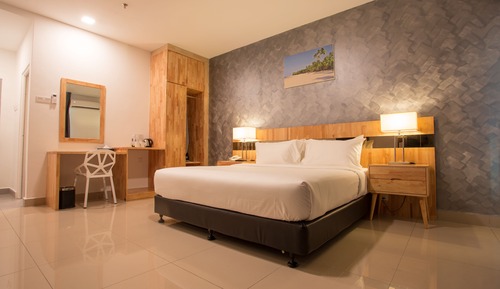 Habitación Deluxe doble, 1 cama de matrimonio grande
