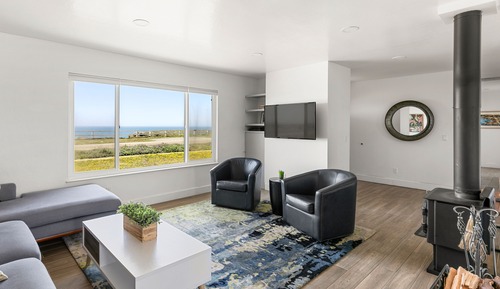 Casa Premier, 2 habitaciones, patio, vistas al mar (Pet Friendly)