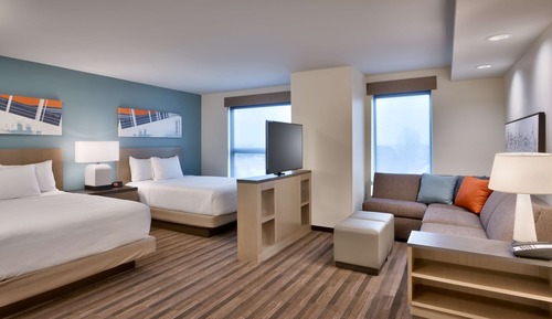 Suite estudio, accesible para personas con discapacidad, bañera (2 Queenbed & 1 Sofabed)