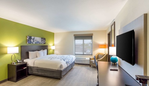 Habitación, 1 cama de matrimonio grande, accesible para personas con discapacidad, no fumadores