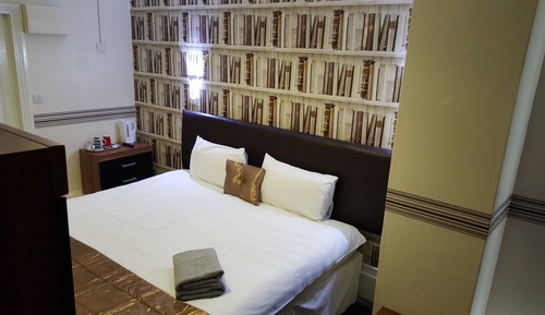 Habitación doble, 1 cama doble, baño privado