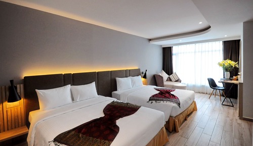 Habitación cuádruple Deluxe