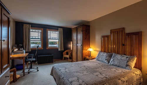 Habitación doble, 1 cama de matrimonio, no fumadores, vistas al lago