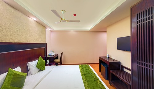 Habitación Deluxe doble, 1 cama de matrimonio grande, no fumadores