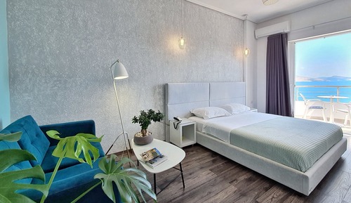 Suite junior, 1 cama de matrimonio grande, vistas al mar (4)