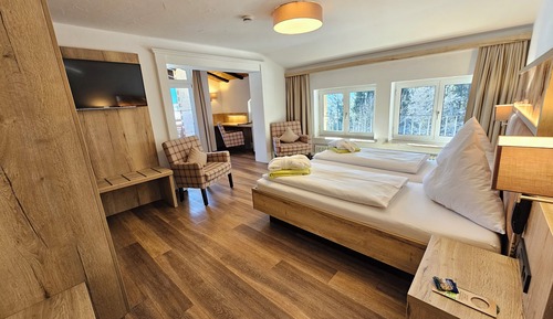 Apartamento Grand, 2 habitaciones, balcón, vistas a la montaña (6 Adults)