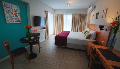 Estudio superior, 1 cama de matrimonio