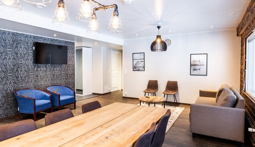 Apartamento familiar, sauna