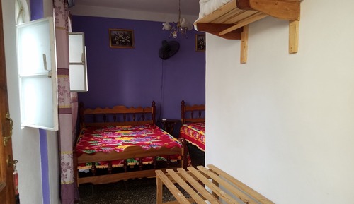 Habitación Confort, 2 camas dobles, fumadores, vistas a la montaña