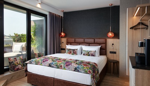 Habitación Premium, 1 cama de matrimonio grande, balcón